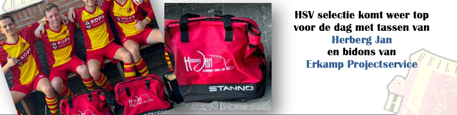 Nieuwe tassen selectie dankzij sponsor Herberg Jan